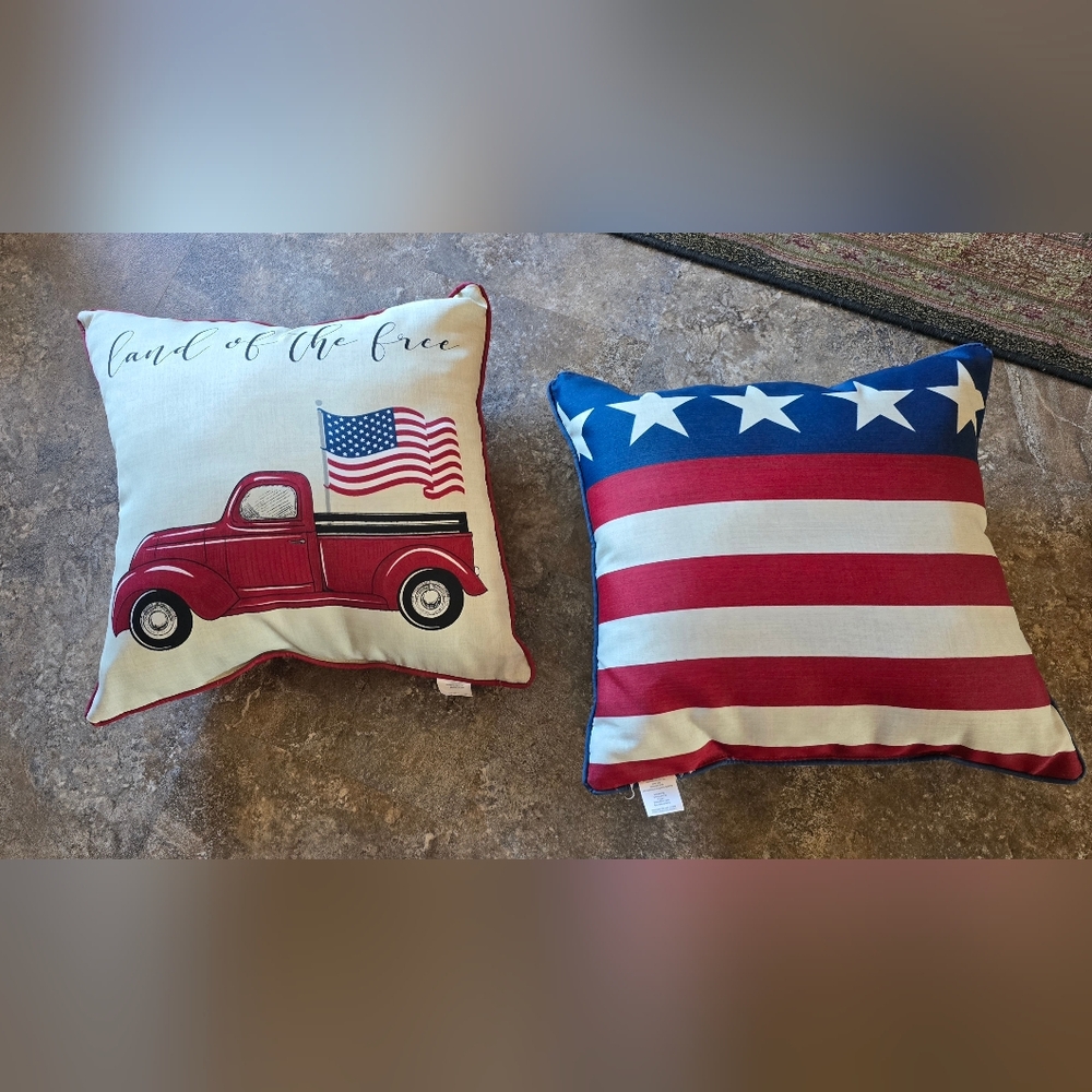 Patriotic Themed Throw Pillows
